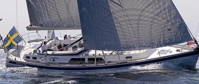 Hallberg Rassy 55 sailing ©  SW